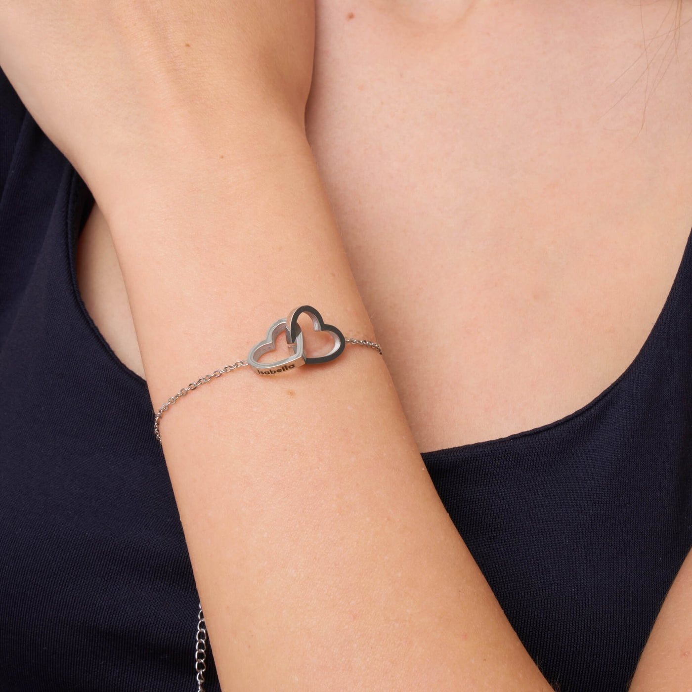 Personalisiertes Herzarmband