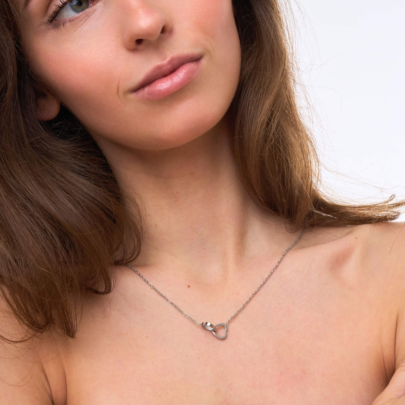 Collier Cœurs Entrelacés Personnalisé