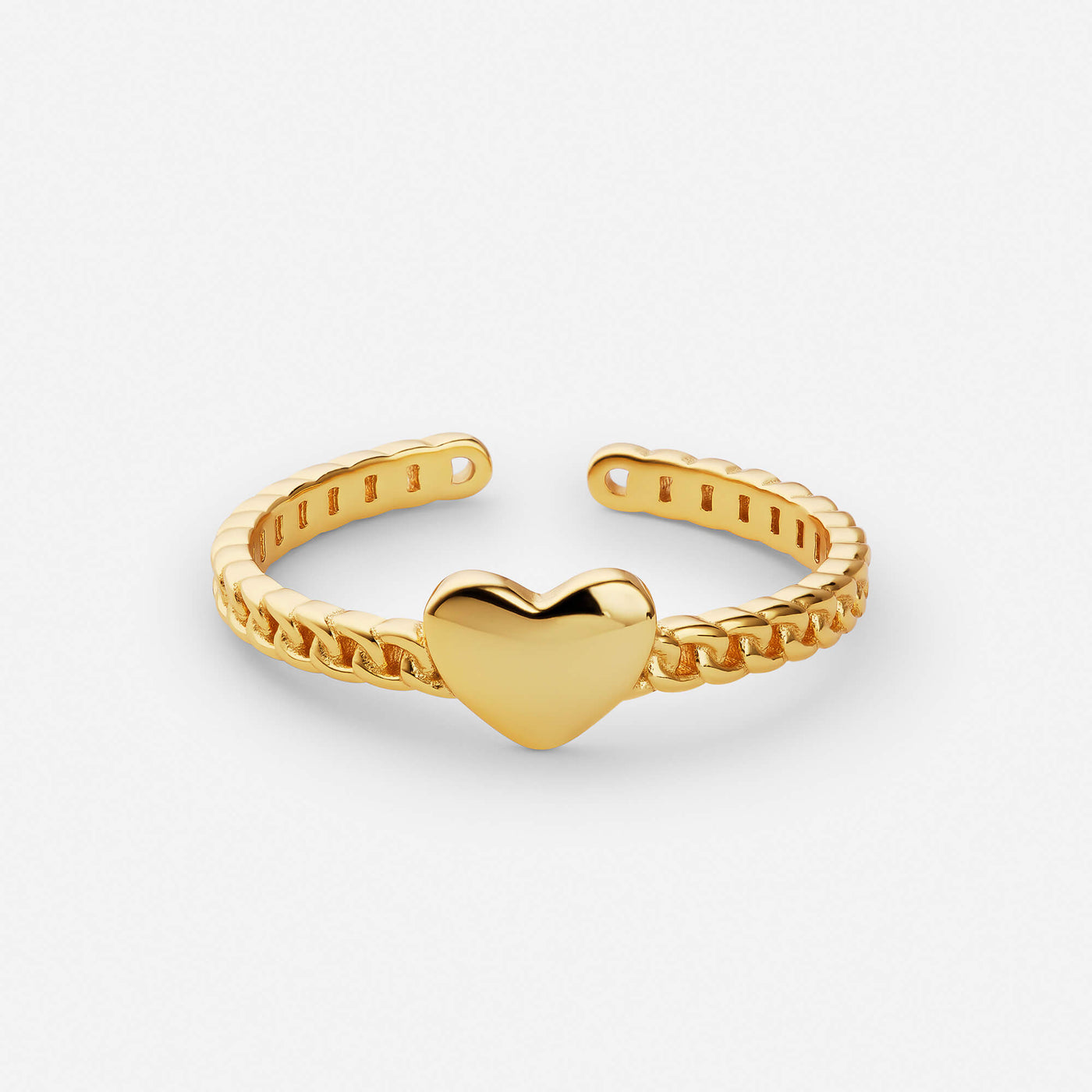 Anello Heart Link